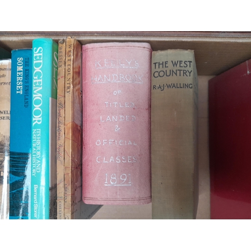 139 - Box of books with very approx. vendor list, please ignore condition reports on the list as they are ... 