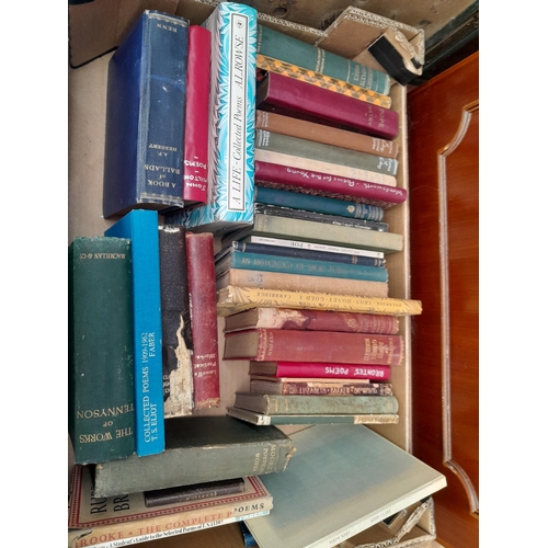 143 - Box of books with very approx. vendor list, please ignore condition reports on the list as they are ... 