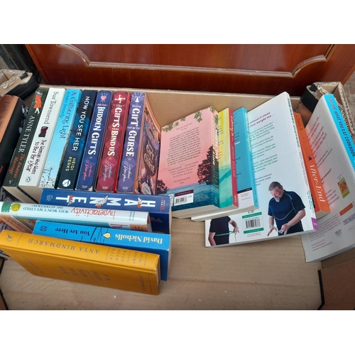 144 - Box of books mainly paperbacks