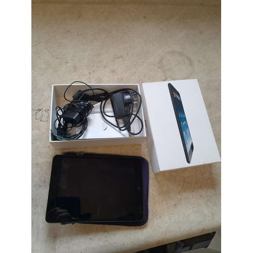 156 - Apple mini Ipad not charging but turns on with limited power