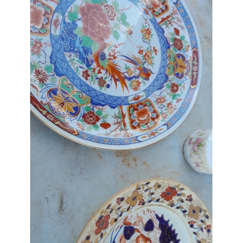 162 - Box of mixed era ceramics, note some items chipped