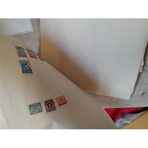 165 - A4 envelope of  stamps of French Colonies, unused and used some loose and some on pages, only a samp... 