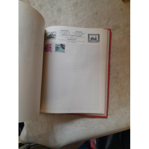 167 - Approx 11 kg of stamps : on paper, on sheets, on  printed pages, loose, albums, partially and sparse... 