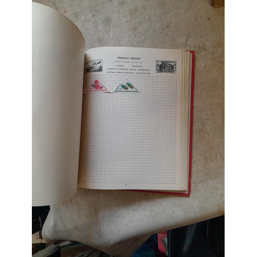 167 - Approx 11 kg of stamps : on paper, on sheets, on  printed pages, loose, albums, partially and sparse... 