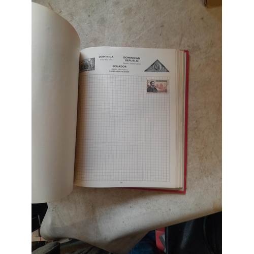 167 - Approx 11 kg of stamps : on paper, on sheets, on  printed pages, loose, albums, partially and sparse... 