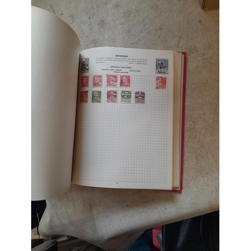 167 - Approx 11 kg of stamps : on paper, on sheets, on  printed pages, loose, albums, partially and sparse... 