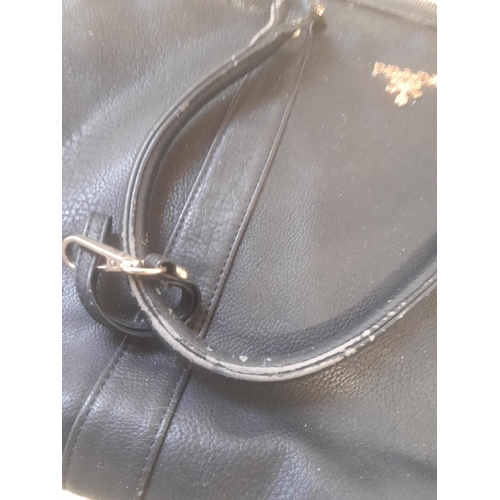 176 - Vintage Prada bag note excessive wear to handles
