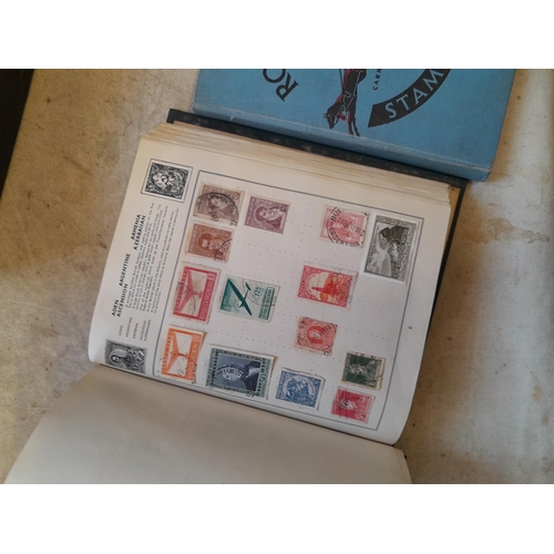 244 - 2 x stamp albums : Pelham album of mainly used a few unused, mainly mid 20th century circa 1050 onwa... 