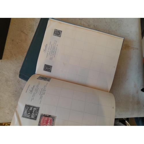 244 - 2 x stamp albums : Pelham album of mainly used a few unused, mainly mid 20th century circa 1050 onwa... 