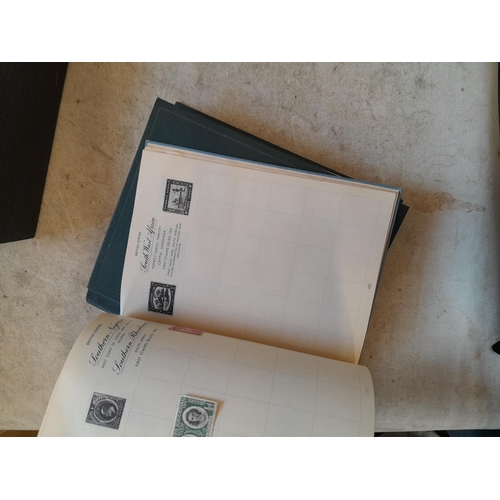 244 - 2 x stamp albums : Pelham album of mainly used a few unused, mainly mid 20th century circa 1050 onwa... 