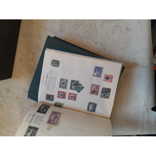 244 - 2 x stamp albums : Pelham album of mainly used a few unused, mainly mid 20th century circa 1050 onwa... 