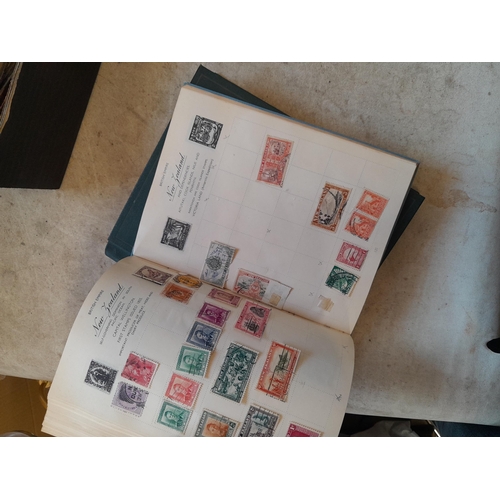 244 - 2 x stamp albums : Pelham album of mainly used a few unused, mainly mid 20th century circa 1050 onwa... 