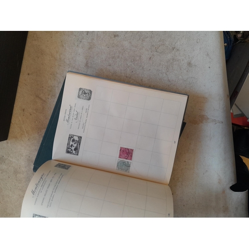 244 - 2 x stamp albums : Pelham album of mainly used a few unused, mainly mid 20th century circa 1050 onwa... 