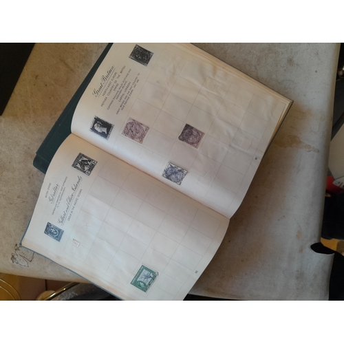 244 - 2 x stamp albums : Pelham album of mainly used a few unused, mainly mid 20th century circa 1050 onwa... 