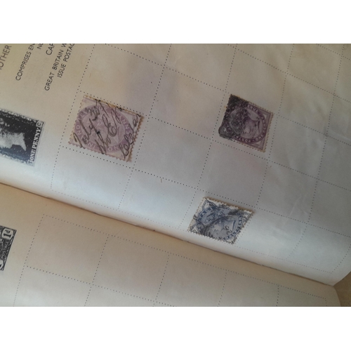 244 - 2 x stamp albums : Pelham album of mainly used a few unused, mainly mid 20th century circa 1050 onwa... 