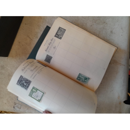 244 - 2 x stamp albums : Pelham album of mainly used a few unused, mainly mid 20th century circa 1050 onwa... 