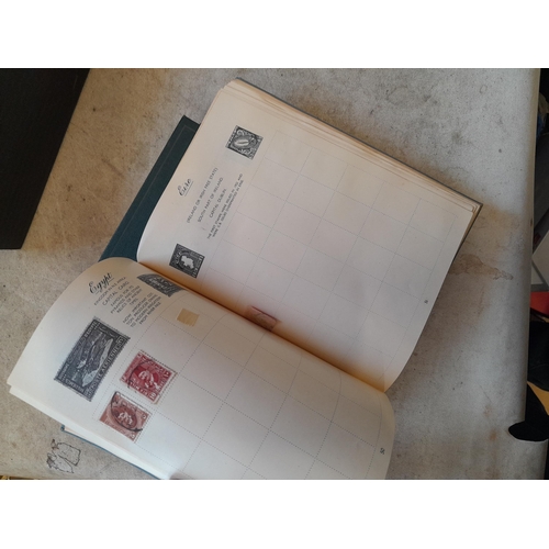 244 - 2 x stamp albums : Pelham album of mainly used a few unused, mainly mid 20th century circa 1050 onwa... 