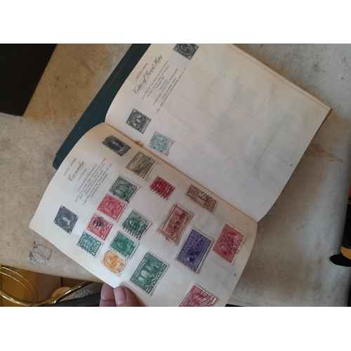 244 - 2 x stamp albums : Pelham album of mainly used a few unused, mainly mid 20th century circa 1050 onwa... 