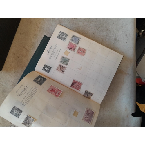 244 - 2 x stamp albums : Pelham album of mainly used a few unused, mainly mid 20th century circa 1050 onwa... 
