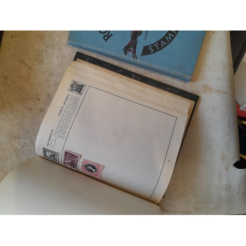 244 - 2 x stamp albums : Pelham album of mainly used a few unused, mainly mid 20th century circa 1050 onwa... 