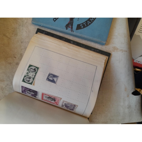 244 - 2 x stamp albums : Pelham album of mainly used a few unused, mainly mid 20th century circa 1050 onwa... 