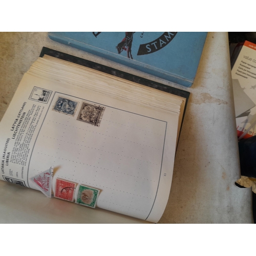 244 - 2 x stamp albums : Pelham album of mainly used a few unused, mainly mid 20th century circa 1050 onwa... 