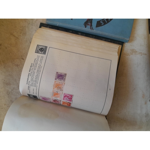 244 - 2 x stamp albums : Pelham album of mainly used a few unused, mainly mid 20th century circa 1050 onwa... 