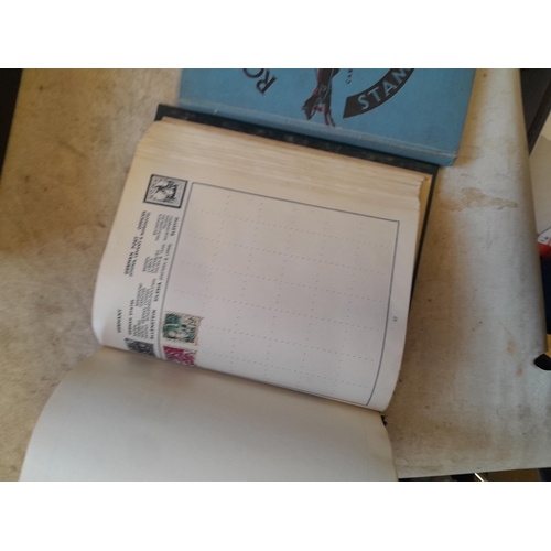 244 - 2 x stamp albums : Pelham album of mainly used a few unused, mainly mid 20th century circa 1050 onwa... 