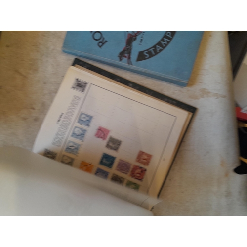 244 - 2 x stamp albums : Pelham album of mainly used a few unused, mainly mid 20th century circa 1050 onwa... 