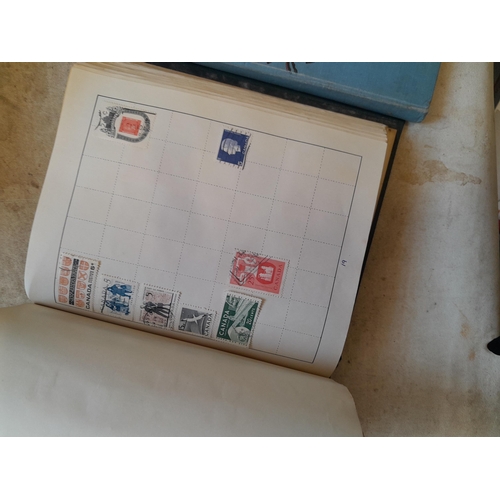 244 - 2 x stamp albums : Pelham album of mainly used a few unused, mainly mid 20th century circa 1050 onwa... 