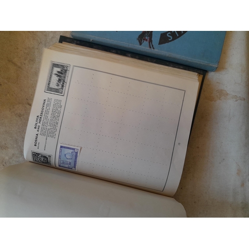 244 - 2 x stamp albums : Pelham album of mainly used a few unused, mainly mid 20th century circa 1050 onwa... 