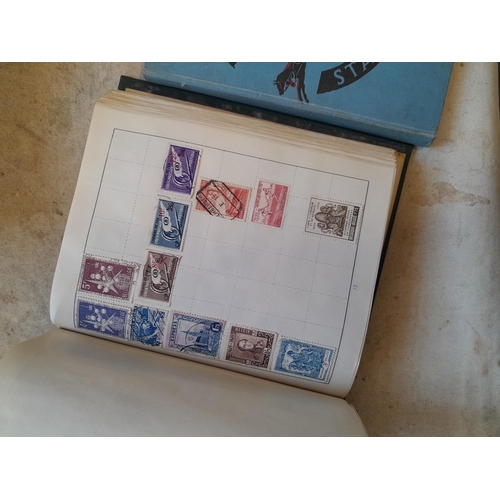 244 - 2 x stamp albums : Pelham album of mainly used a few unused, mainly mid 20th century circa 1050 onwa... 