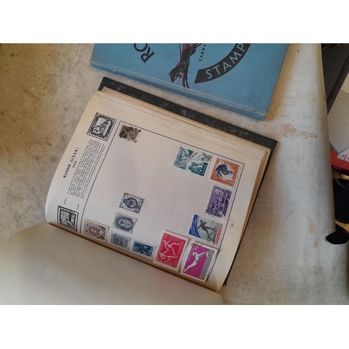 244 - 2 x stamp albums : Pelham album of mainly used a few unused, mainly mid 20th century circa 1050 onwa... 