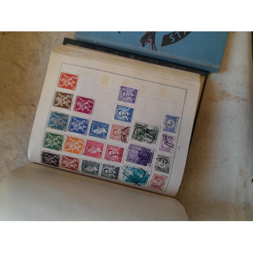 244 - 2 x stamp albums : Pelham album of mainly used a few unused, mainly mid 20th century circa 1050 onwa... 