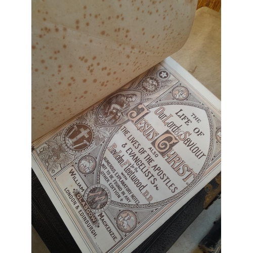 245 - 3 x volumes : 19th century religious including Family Bible