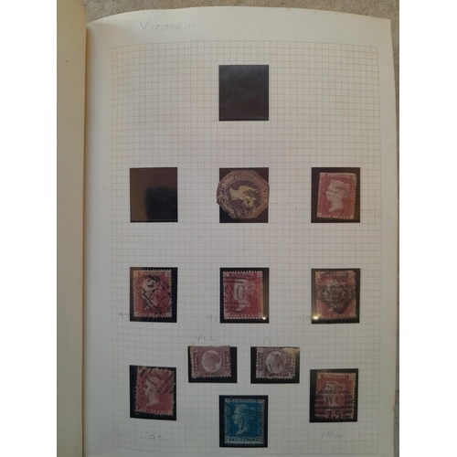 247 - Stamps : A GB Collection from 19th century onwards : Noted 6D embossed QV cut to shape (SG CAT £1000... 