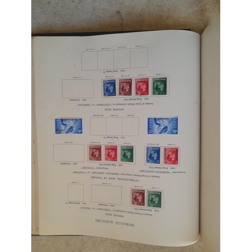 249 - Stamps in a sparsely filled New Age Stamp Album : in average condition, GB £1 Silver Wedding (sadly ... 