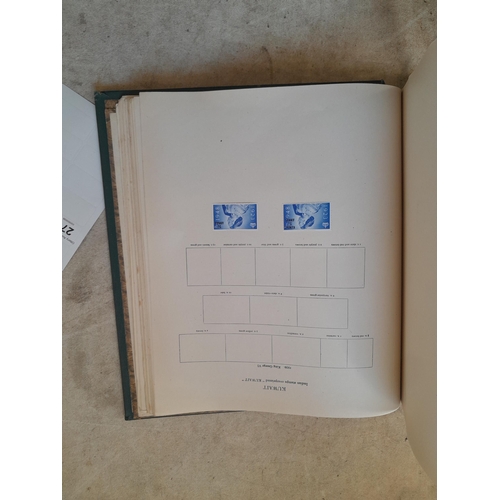 249 - Stamps in a sparsely filled New Age Stamp Album : in average condition, GB £1 Silver Wedding (sadly ... 