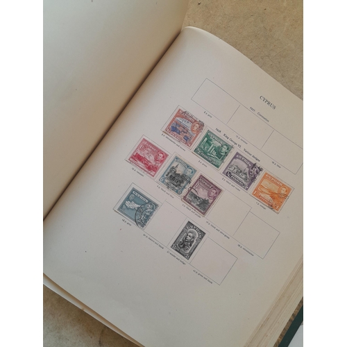249 - Stamps in a sparsely filled New Age Stamp Album : in average condition, GB £1 Silver Wedding (sadly ... 