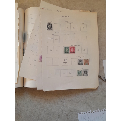 250 - A sparsely filled Ideal Commonwealth Album. an interesting album with earlier stamps sadly let down ... 