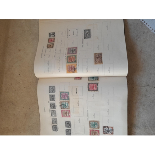 250 - A sparsely filled Ideal Commonwealth Album. an interesting album with earlier stamps sadly let down ... 