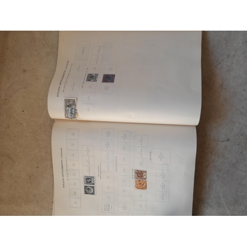 250 - A sparsely filled Ideal Commonwealth Album. an interesting album with earlier stamps sadly let down ... 