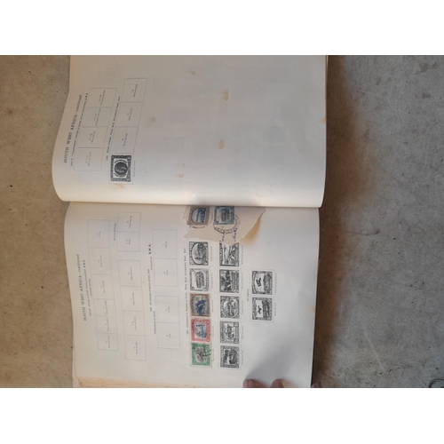 250 - A sparsely filled Ideal Commonwealth Album. an interesting album with earlier stamps sadly let down ... 