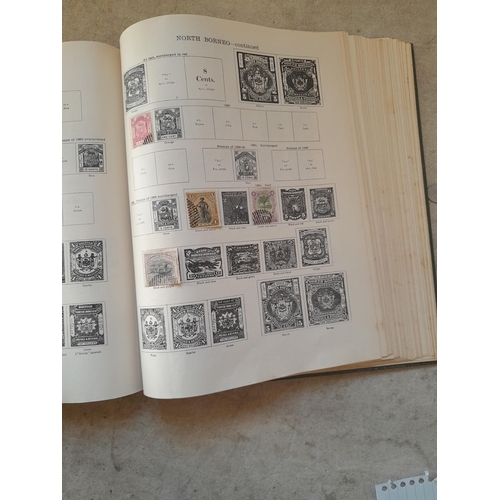 250 - A sparsely filled Ideal Commonwealth Album. an interesting album with earlier stamps sadly let down ... 