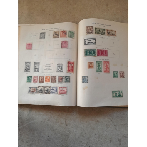 250 - A sparsely filled Ideal Commonwealth Album. an interesting album with earlier stamps sadly let down ... 