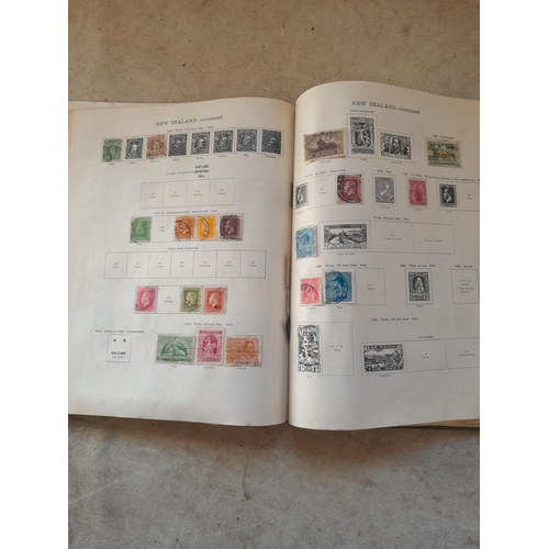 250 - A sparsely filled Ideal Commonwealth Album. an interesting album with earlier stamps sadly let down ... 