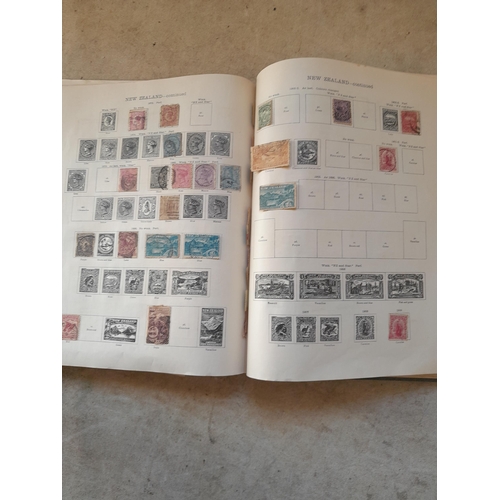 250 - A sparsely filled Ideal Commonwealth Album. an interesting album with earlier stamps sadly let down ... 