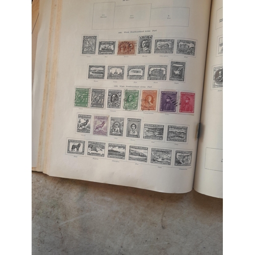 250 - A sparsely filled Ideal Commonwealth Album. an interesting album with earlier stamps sadly let down ... 