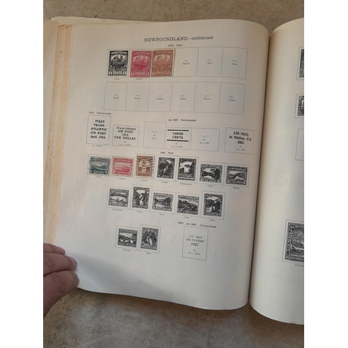 250 - A sparsely filled Ideal Commonwealth Album. an interesting album with earlier stamps sadly let down ... 