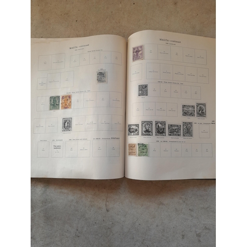 250 - A sparsely filled Ideal Commonwealth Album. an interesting album with earlier stamps sadly let down ... 